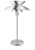 ALLEGRA TABLE LAMP 1 X E27 240V SATIN CHROME